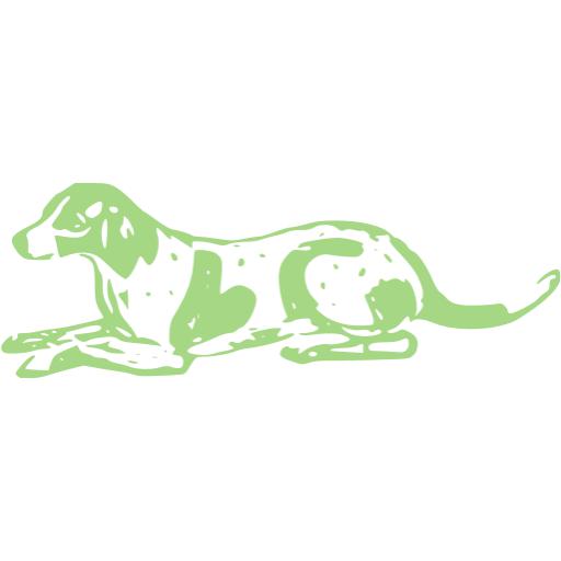Guacamole Green Dog Icon