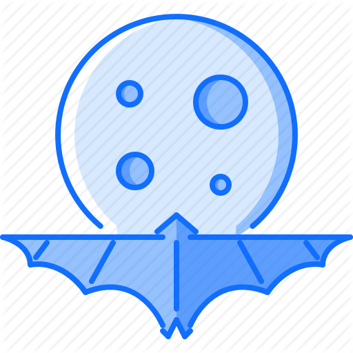 Bat, Fantasy, Halloween, Legend, Moon, Night, Story Icon
