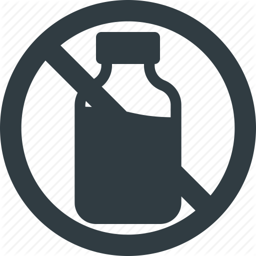 Dairy, Diet, Free, Milk Icon