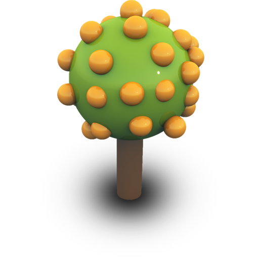 Get Free Icons Orange Tree Icon Nature Icons Nature Icons