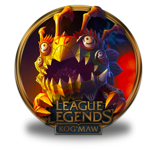 Kogmaw Lion Dance Icon League Of Legends Gold Border Iconset
