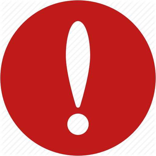 Alert, Danger, Error, Exclamation, Problem, Stop, Warning Icon