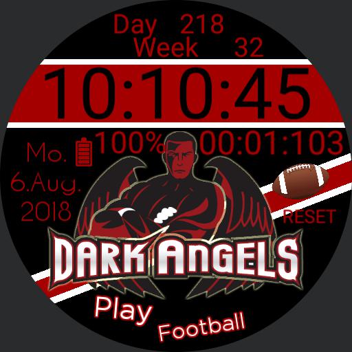 Dark Angels Flag For G Watch R