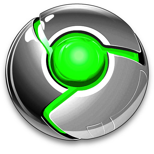 Black Chrome Icon Images