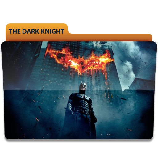 The Dark Knight Movie Folder Icon