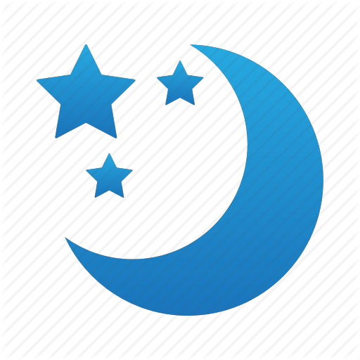 Dark, Moon, Night, Star, Stars Icon