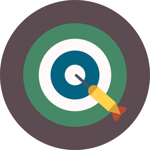 Game, Target, Dart Icon