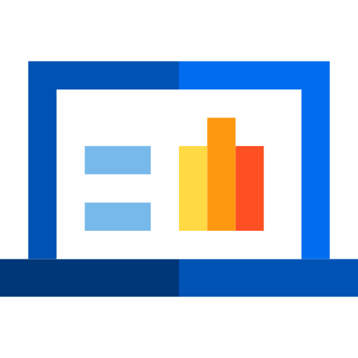 Laptop, Stats, Tools And Utensils, Multimedia, Graphic, Data