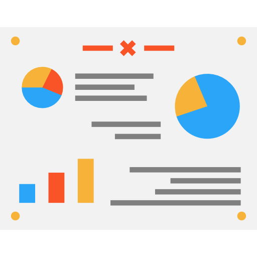 Seo And Web, Data Analytics, Pie Graphic Icon