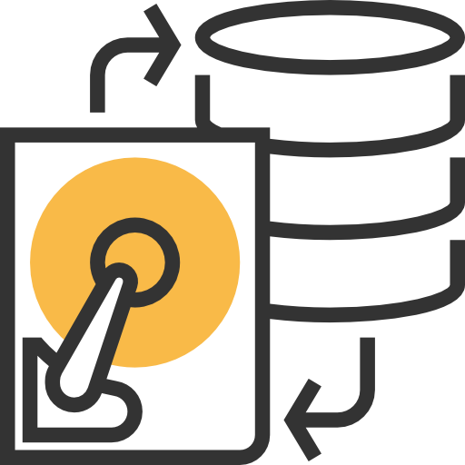 Backup, Server, Data, Networking, Computing Icon