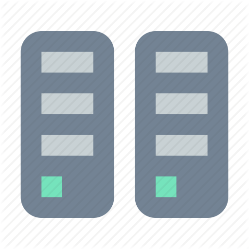 Data Center, Pc, Server Icon