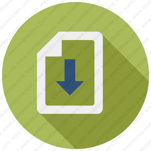 Download Data,document,download,file Icon Inventicons