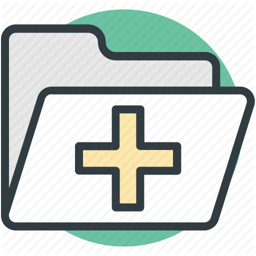 Folder, Hospital Data, Hospital Documents, Hospital Record