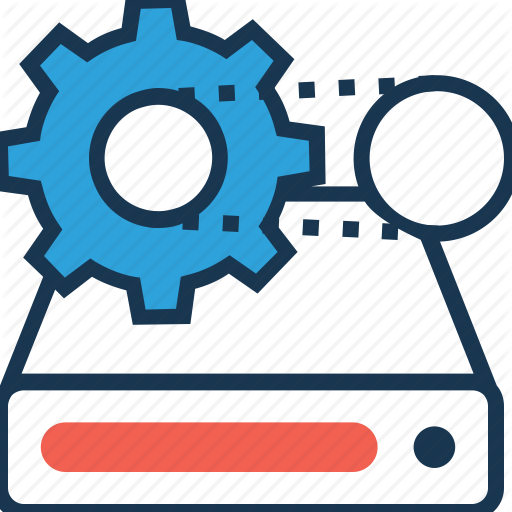 Cogwheel, Data Management, Data Processing, Drive, Processing Icon