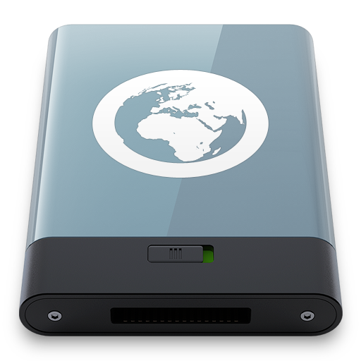 Graphite Server W Icon Hyper Realistic Hd Iconset