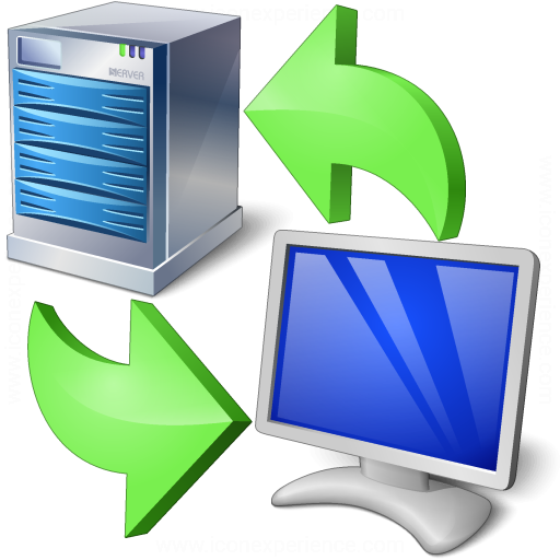 Iconexperience V Collection Server Client Exchange Icon
