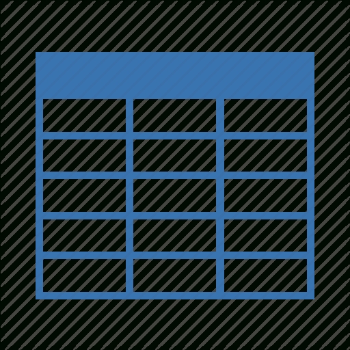 Data Table Icon Writings And Papers