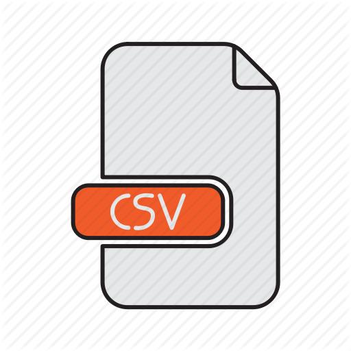 Csv, Data, Extension, File, Tabular, Type Icon