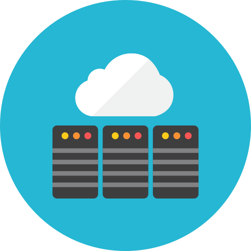 Cloud, Database Icon