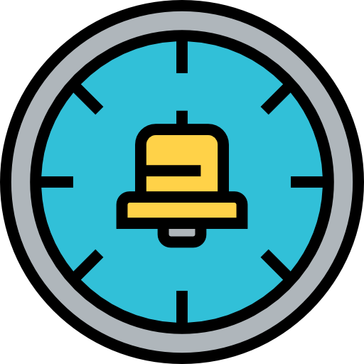 Time And Date, Clock, Counterclockwise Icon