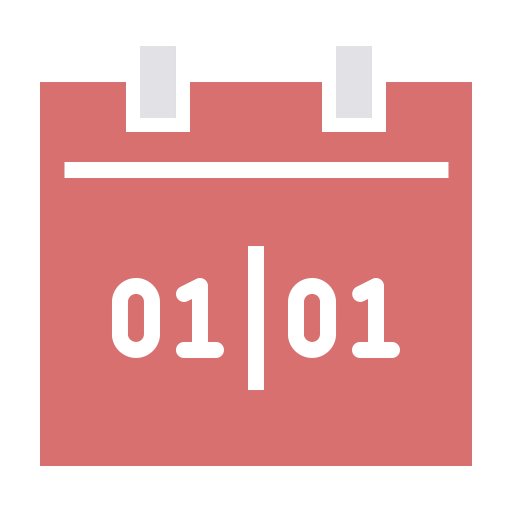 Month, Days, Week, Time And Date, Day, Date Icon
