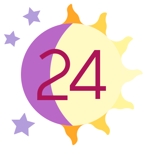 Day, Night, Moon, Sun Icon Free Of Colorful