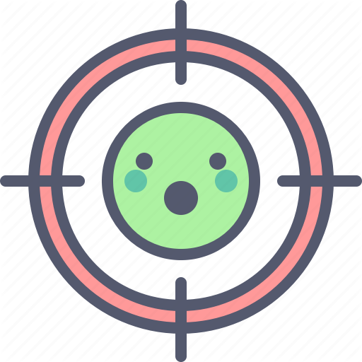 Danger, Deactivate, Headshot, Target Icon