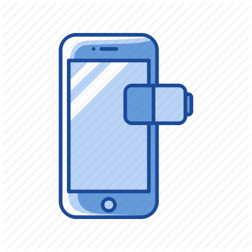Charge, Dead Battery, Iphone, Low Battery Icon