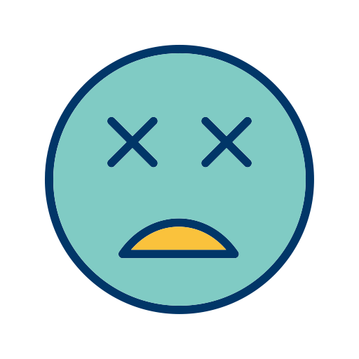 Face, Smiley, Emoticon, Dead Icon