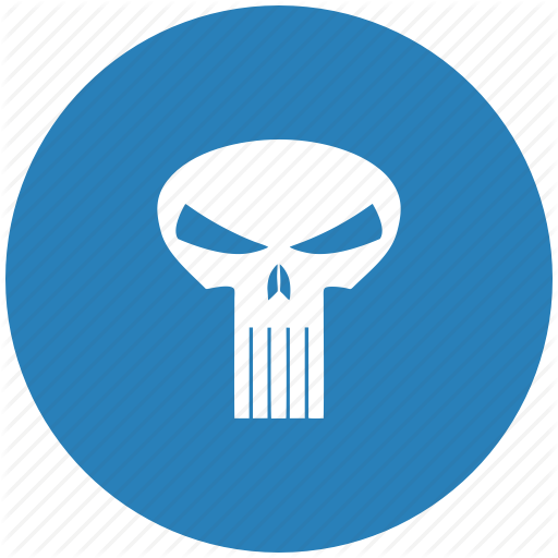 Death, Face, Round, Skull Icon