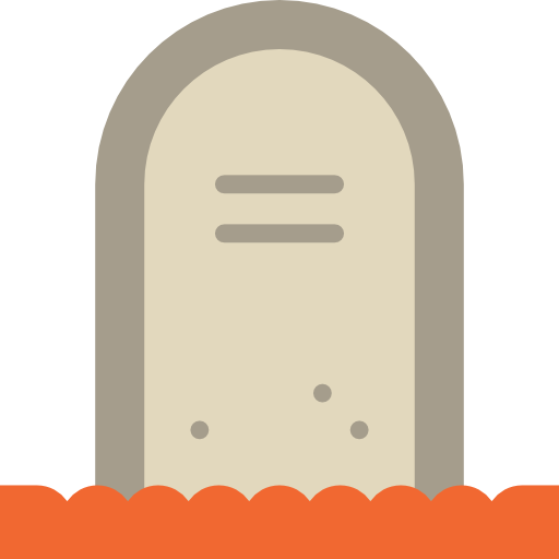 Tomb, Tombstone, Death Icon
