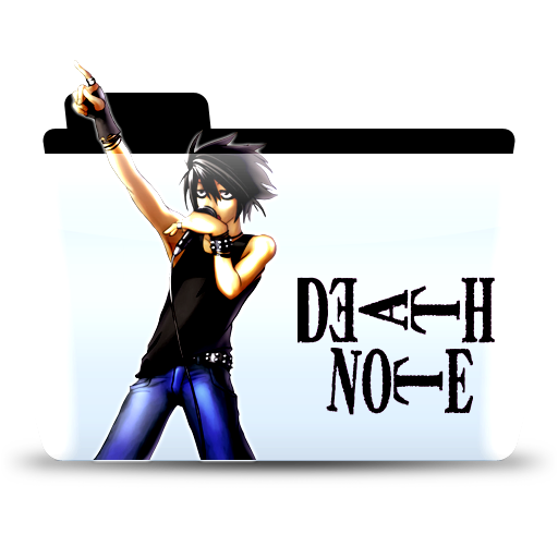 Deathnote Ryuzaki, Folder, Icon Free Of Colorflow Icons