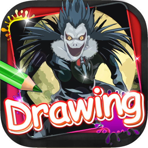 Draw And Paint Manga Coloring Books For Death Note