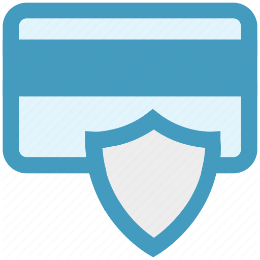 Atm Card, Card Secure, Credit Card, Debit Card, Shield Icon