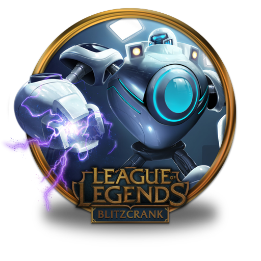 Iblitzcrank Icon League Of Legends Gold Border Iconset