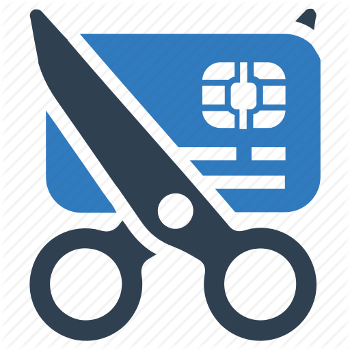 Credit Card, Debt Free, No Debt Icon