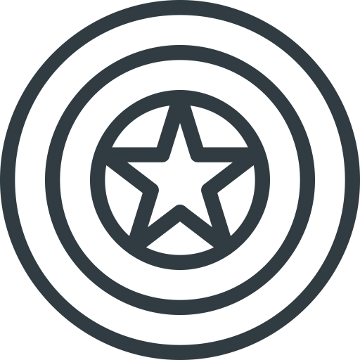 America, Avengers, Captain, Marvel, Movie, Shield Icon