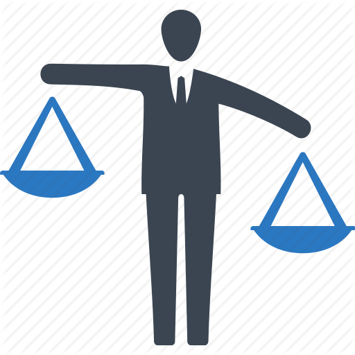 Analysis, Balance, Businessman, Decision Icon