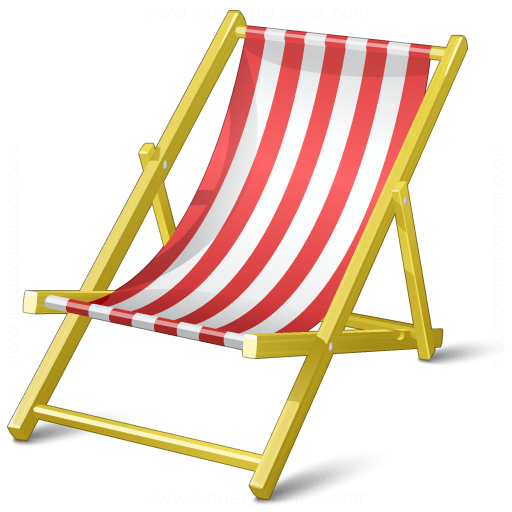 Iconexperience V Collection Deck Chair Icon