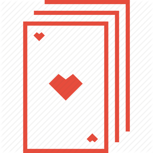 Card Game, Casino, Deck, Gambling, Heart, Playing Cards, Stack Icon