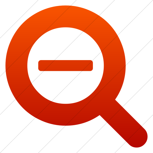 Simple Red Gradient Bootstrap Font Awesome Search Minus