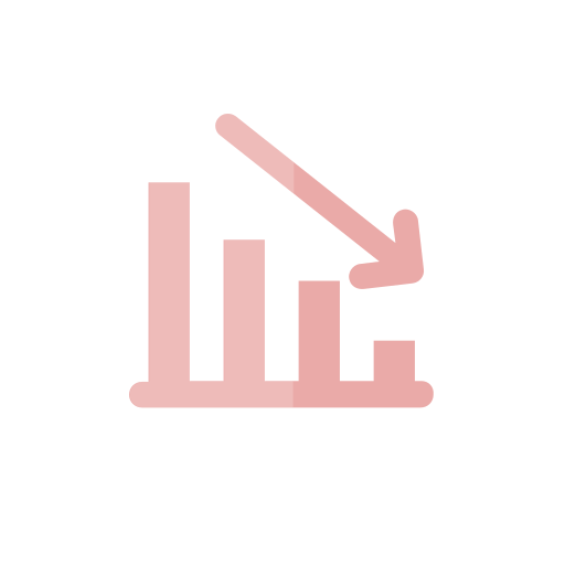 Analytics, Charts, Down, Decrease Icon Free Of Sithic Finance
