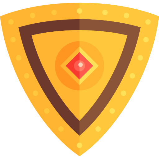 Security, Protection, Shield, Medieval, Weapons, Defense Icon