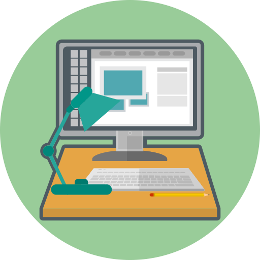 Computer, Light, Studio, Technology Icon