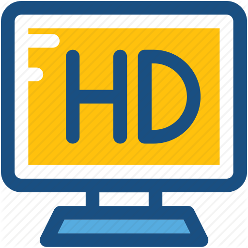 Display, Hd, Hd Screen, High Definition Screen, Lcd Icon