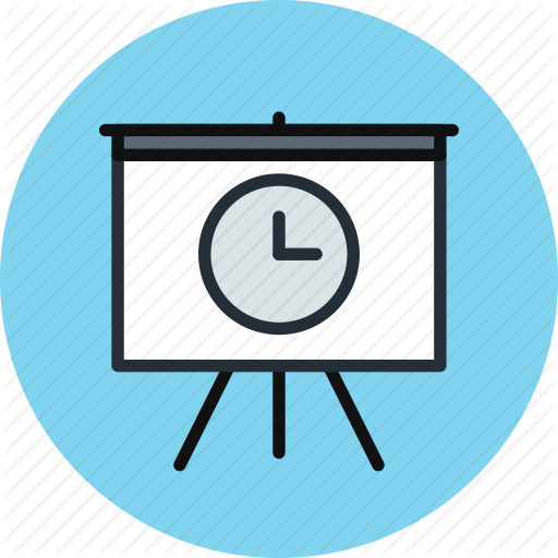 Board, Deck, Delay, History, Presentation, Promo, Time Icon