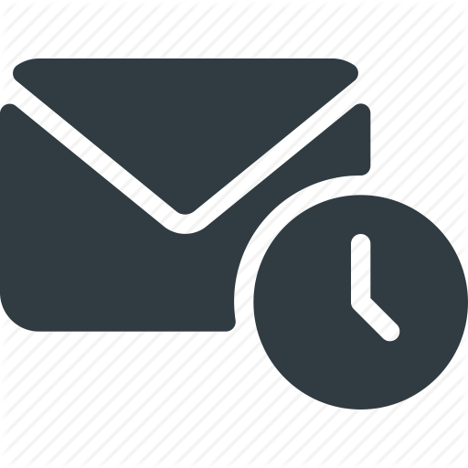 Delay, Email, Envelope, Mail, Message, Time Icon