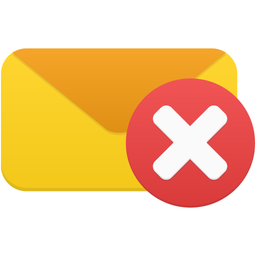 Email Delete Icon