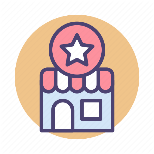 Deli, Franchise, Market, Shop, Store Icon