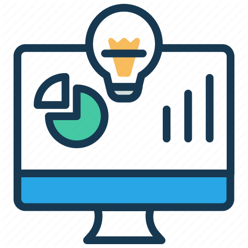 Analytics, Epic, Idea, Strategic Plan, Strategic Theme, Vision Icon